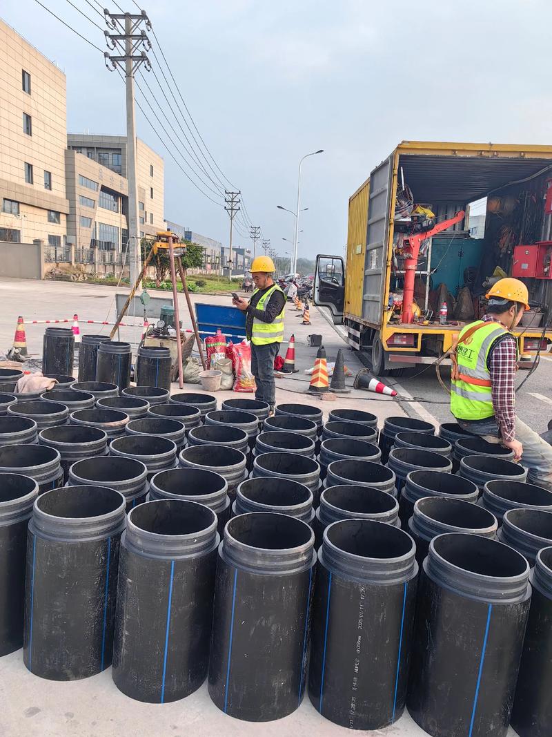 沁园街道管道短管置换