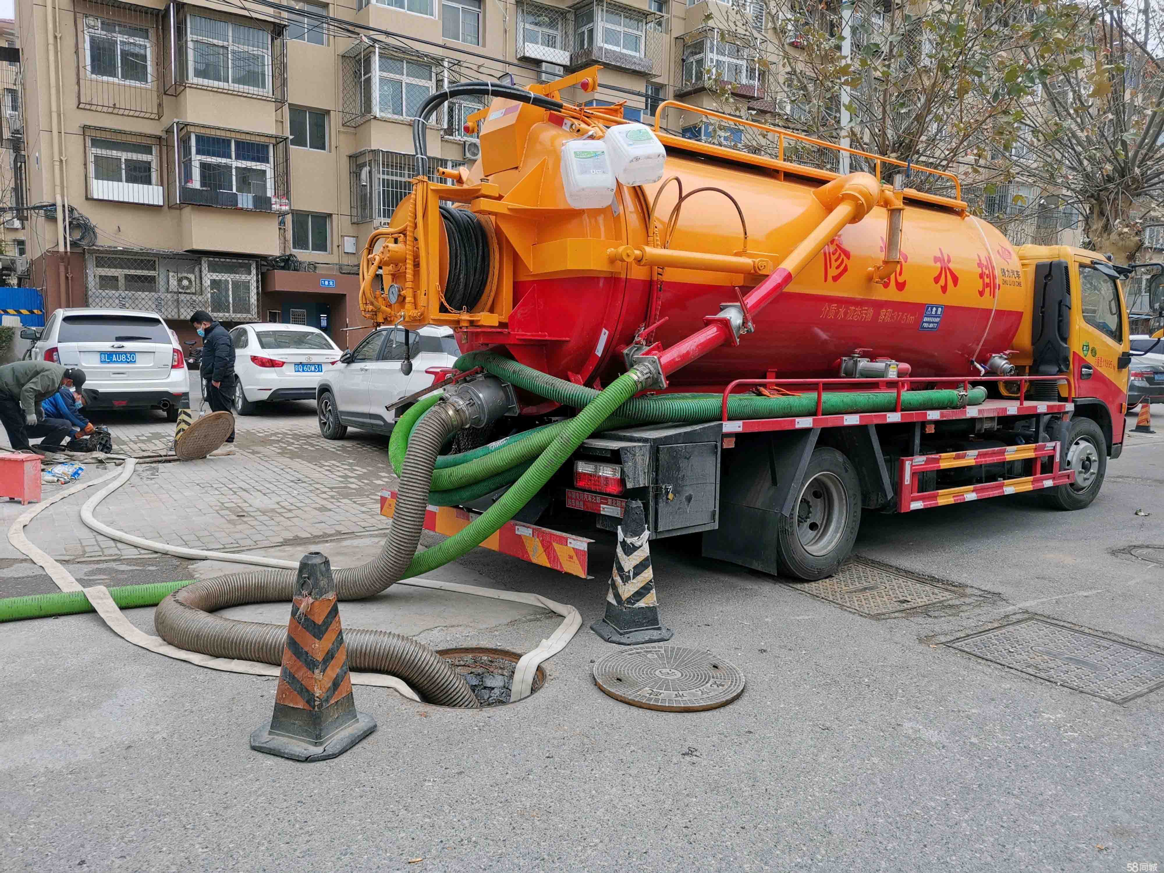 沁园街道抽粪吸污